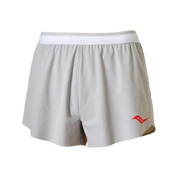 Saucony Endorphin Split Casual Shorts Unisex Cloud White