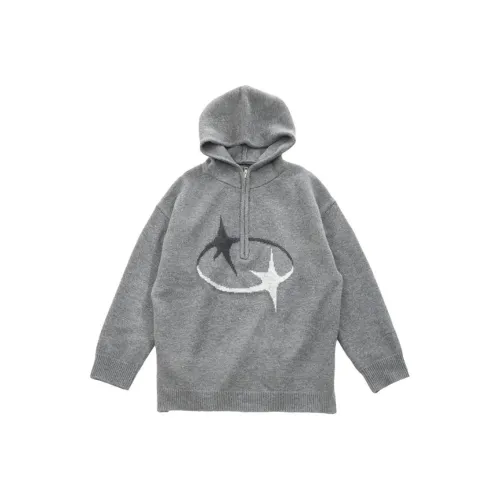 Innomoood Sweater Women's Double Star Orbit Gray