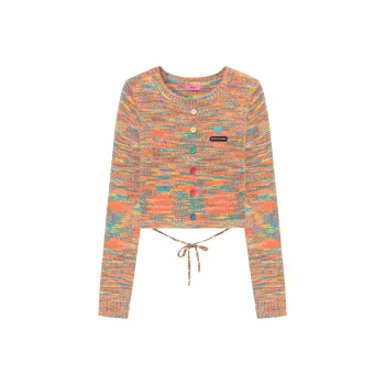 CHUU Sweater Women's Rainbow Stripes
