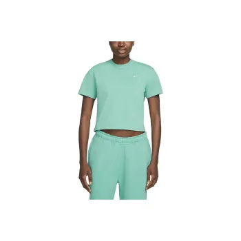 Nike T Shirts Women's Washed Cyan