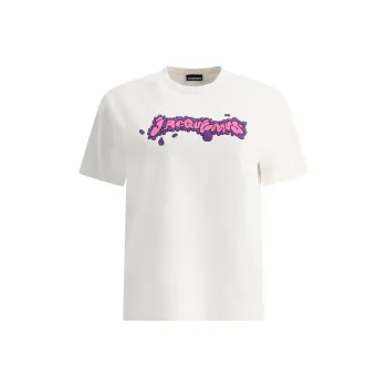 Jacquemus Le T Shirt Desenho 'Print Marguerite/White'