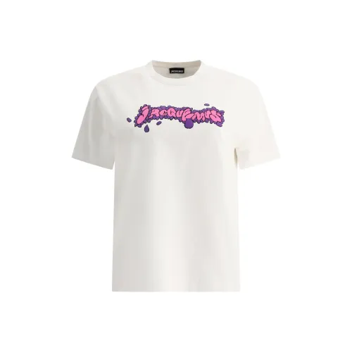 Jacquemus Le T Shirt Desenho 
Print Marguerite/White
