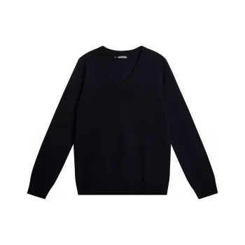 J.Lindeberg FW23 Amaya Knitted Sweater Women's Marine Blue