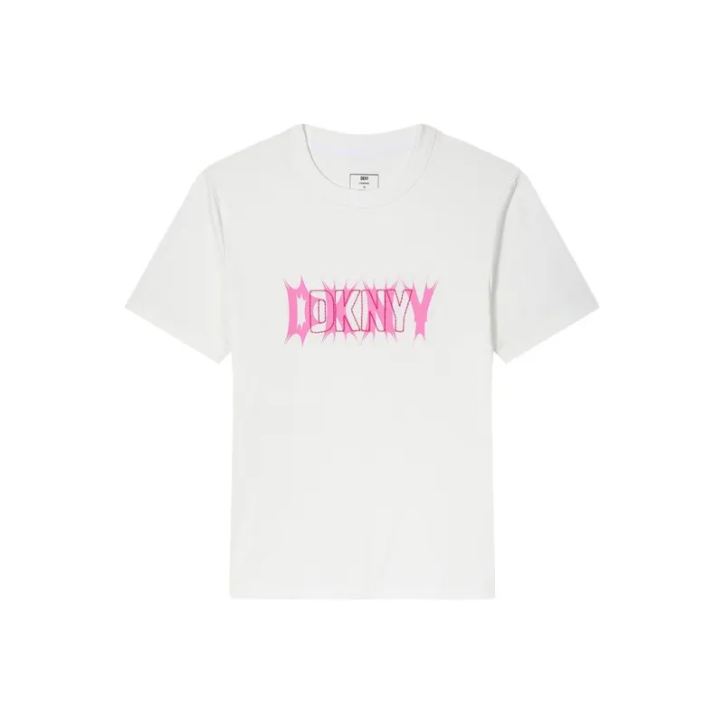 DKNY T-Shirts Women's White-0