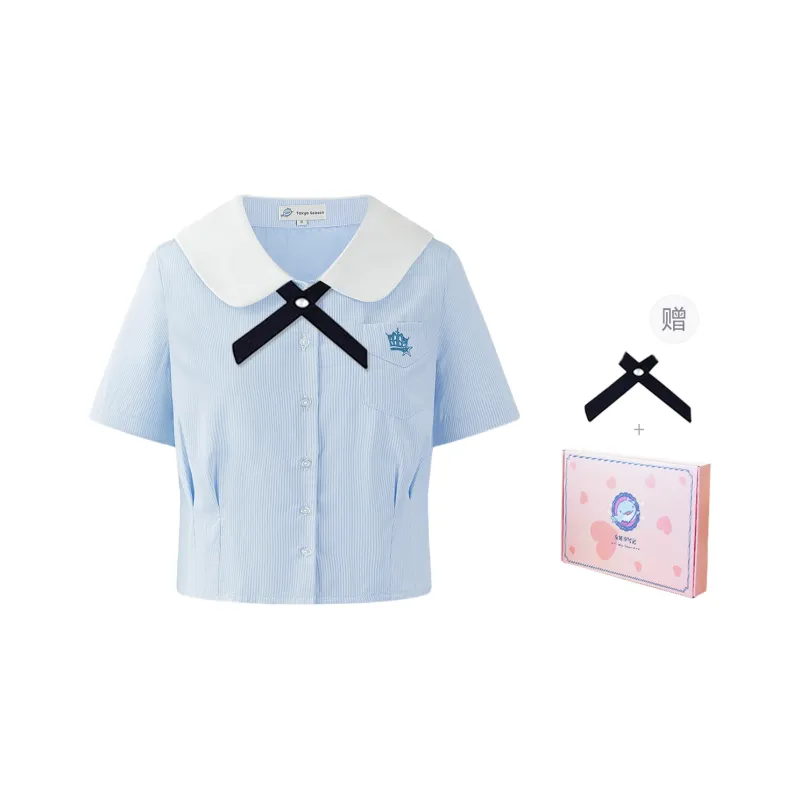 Tokyo Season Shirt Spring And Summer Women's Gift Box Set Pink-8