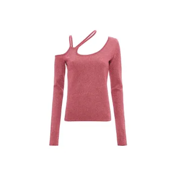 JW Anderson Cut Out Asymmetric Long Sleeved Top