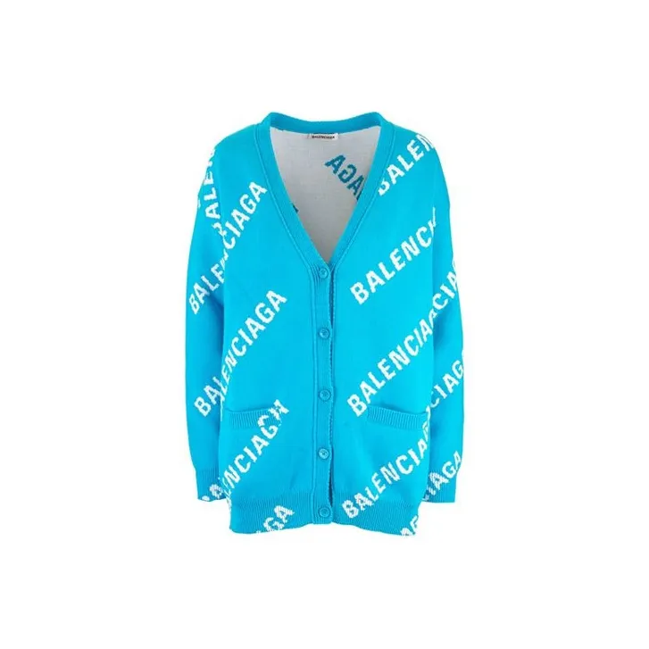 Balenciaga Knitwear Women's Sky Blue-0
