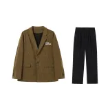 Khaki+Black