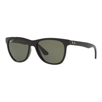 RayBan Nylon Oval Sunglasses Unisex Black