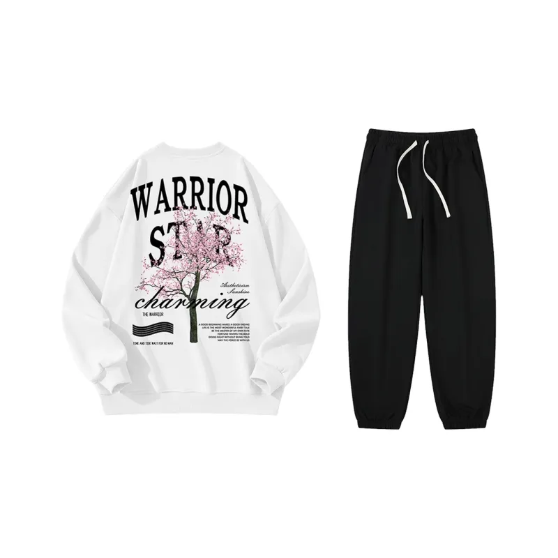 WARRIOR Sweatshirt Sets Unisex-0