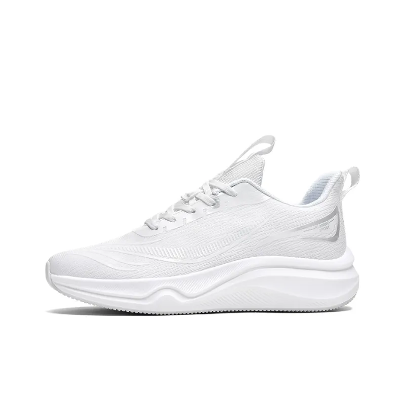 Hicellon Running Shoes Unisex Low Top White-0