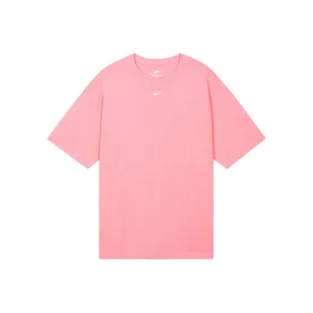 Nike Sportswear Essentials Series Drop Shoulder Sleeve T Shirt Women's Coral Chalk