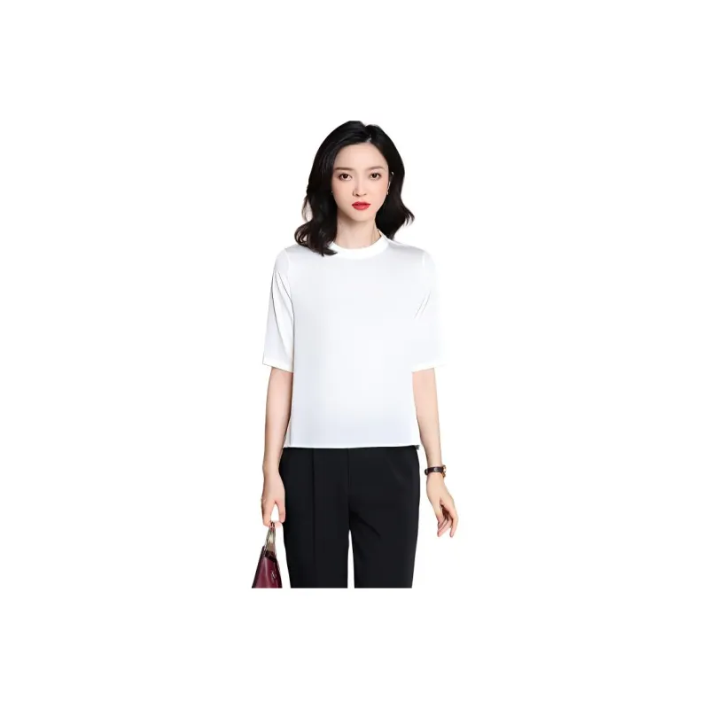 Yi Mengyuan Silk T shirt Women's-1