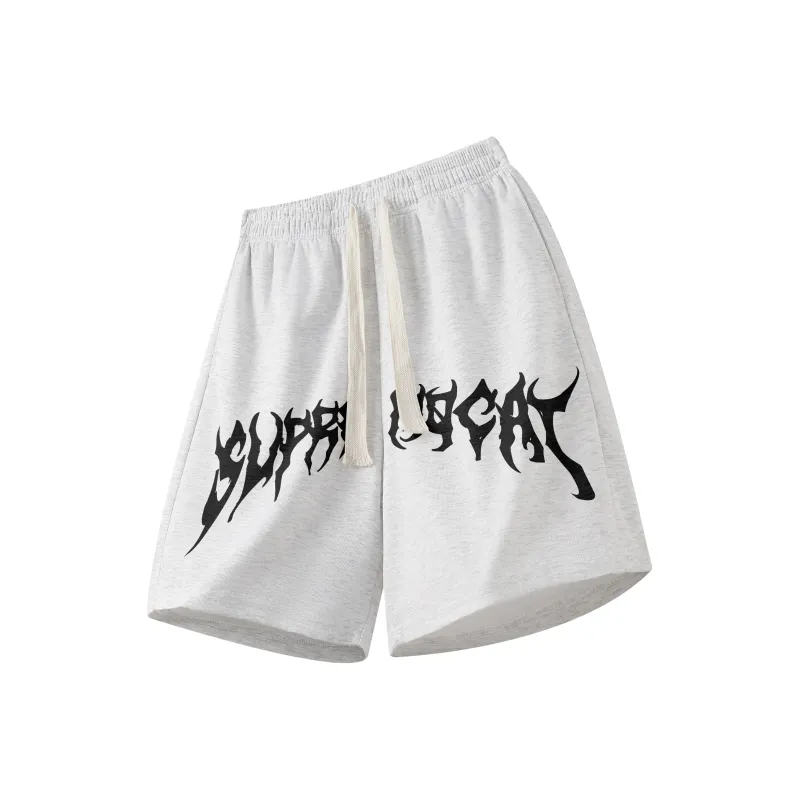 Supremo Cat Casual Shorts Unisex-8