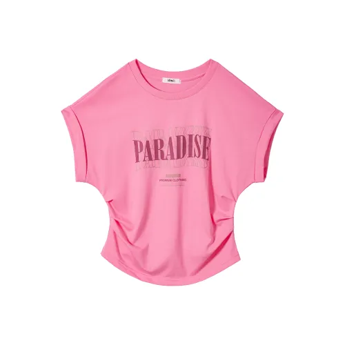 Demana T Shirt Women's Loose Powder