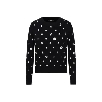 KARL LAGERFELD SS24 Sweater Women's Black