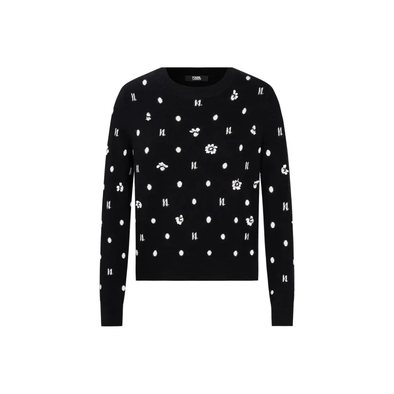 KARL LAGERFELD SS24 Sweater Women's Black-0