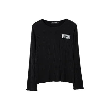 SOON FLOWER T Shirt Women's Black