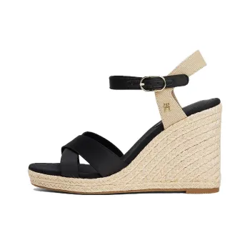 Tommy Hilfiger One Strap Sandals 10.2cm Women's Black