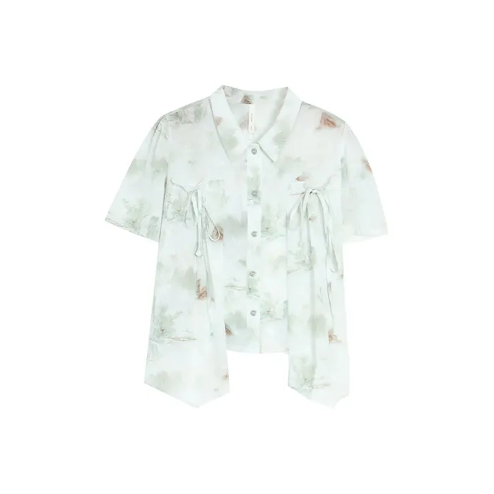 SETIROM Shirt Women's Light Green-0