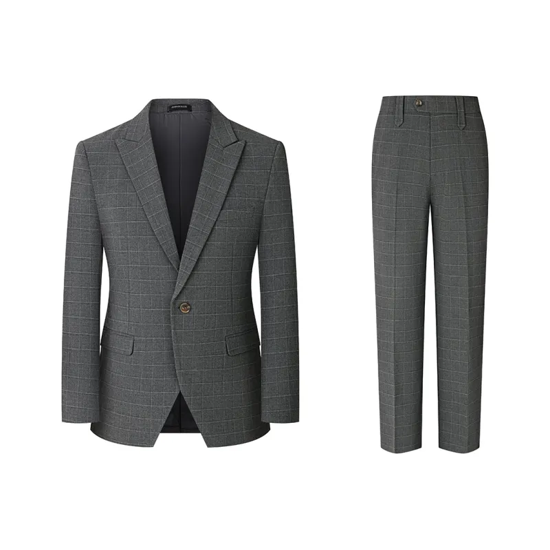 JOHNHOLLIS Business Suits Men's-10