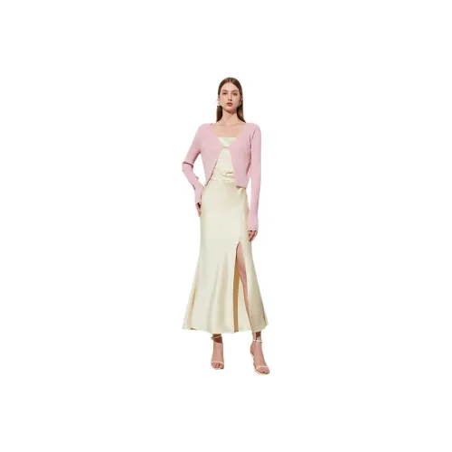 DPLAY Knitwear Women's Milkshake Pink