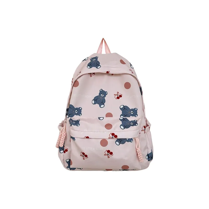 Single Warehouse Nylon Backpack Regular Women's White/Pink/Blue/Green/Black-6