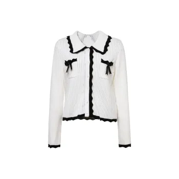 LOFT SHINE Fitted Knitwear Women's Milk White