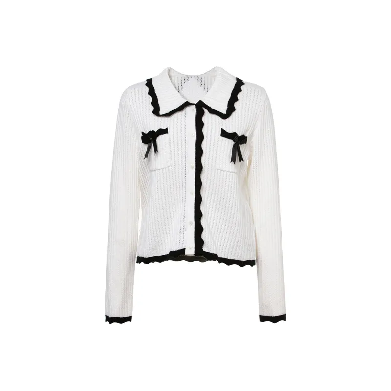 LOFT SHINE Fitted Knitwear Women's Milk White-0