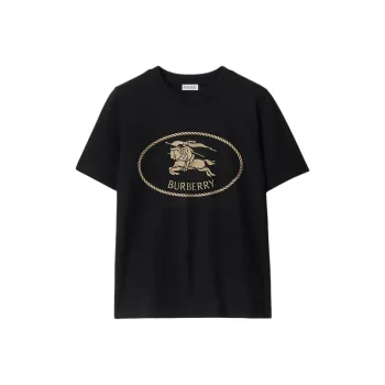 Burberry SS25 Regular T Shirt Women's Black