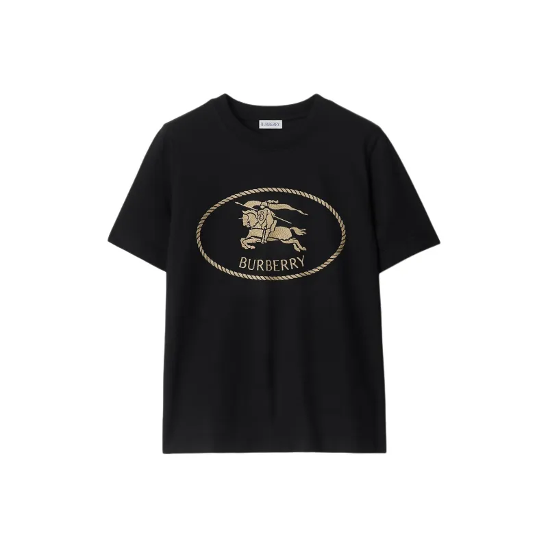 Burberry SS25 Regular T Shirt Women's Black-0