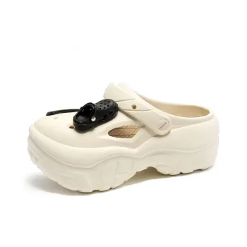 DAPHNE Clogs Women's Beige Yellow