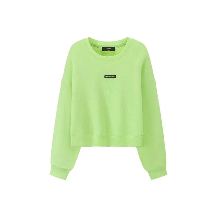 CHUU Crew Neck Loose Fit Sweatshirt Spring Women's-4