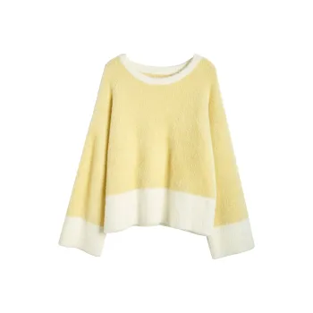 Olrain Sweaters Women's Yellow