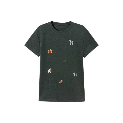 HUINIAN Regular T Shirt Women's Dark Gray