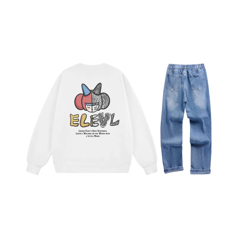 LEVEL Sweatshirt Sets Unisex-16