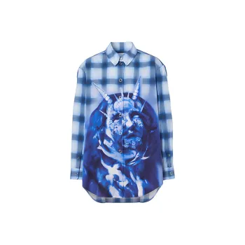 Burberry Sea Maiden Print Shirt