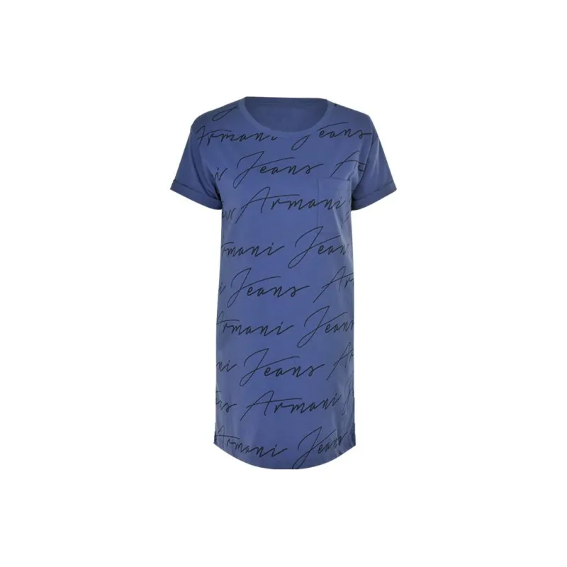 ARMANI JEANS T Shirts Women's Royal Blue-0