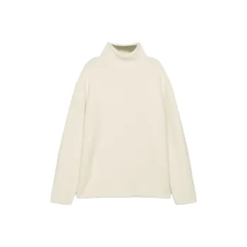 ARITZIA The Group Kerez Merino Wool Turtleneck Sweater Women's Whisper White