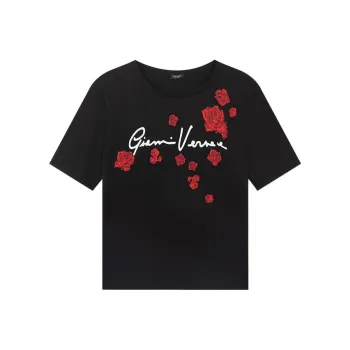 VERSACE T Shirts Women's Black