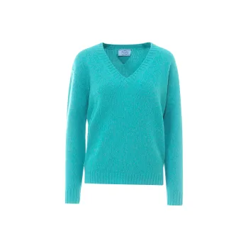 PRADA Cashmere Sweaters Women's Green