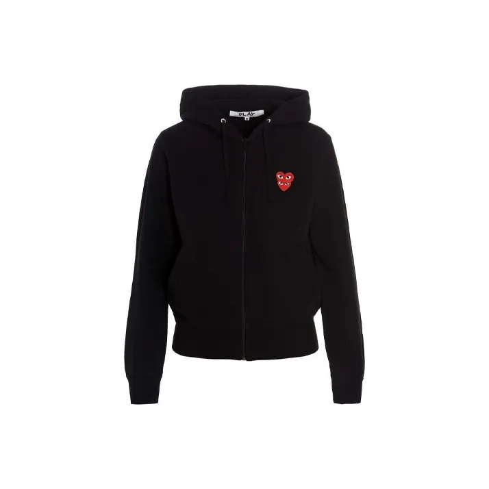 CDG Play Sweatshirt Women's Black-0