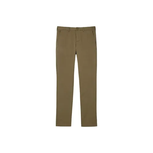 LACOSTE Casual Pants Men's Khaki Green