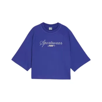 PUMA T Shirt Women's Lapis Lazuli