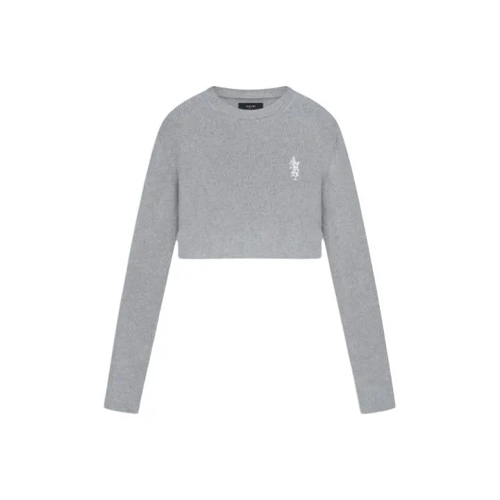 AMIRI Crewneck Cropped Jumper-0