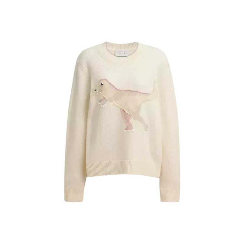 COACH Rexy Sweater Women's White-0