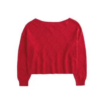 Hollister Sweaters Women's Red