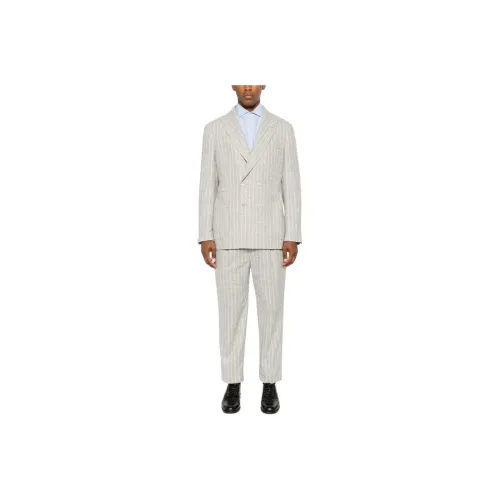 Brunello Cucinelli Striped Two Piece Tailored Suit