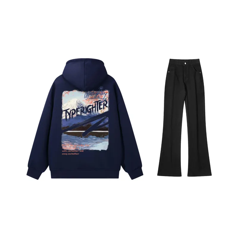 TYPERIGHTER Sweatshirt Set Unisex-5