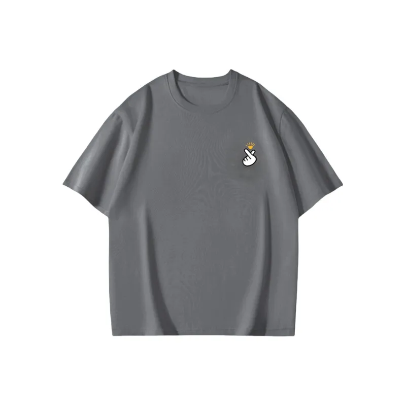Cotton Gene Drop Shoulder Sleeve T Shirt Women's-0